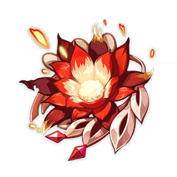 Crimson Witch Flower